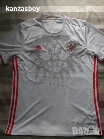 Adidas Russia Away - страхотна мъжка тениска ХЛ , снимка 8 - Тениски - 40270505