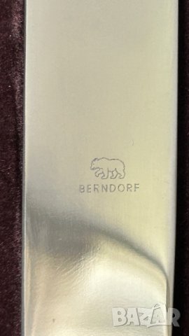 Комплект вилица и нож Berndorf, снимка 2 - Ножове - 40553216