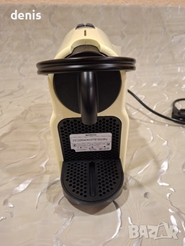 Кафемашина с капсули DeLonghi Nespresso® Inissia EN80.CW, 0.8 л, 1260W, 19 бара, Крем, снимка 6 - Кафемашини - 52878290