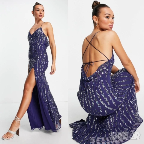 Официални рокли philipp plein gucci guess armani louis vuitton karl lagerfeld, снимка 15 - Рокли - 40526152