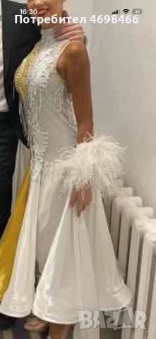 Стандартна рокля по спортни танци, снимка 4 - Рокли - 52965385