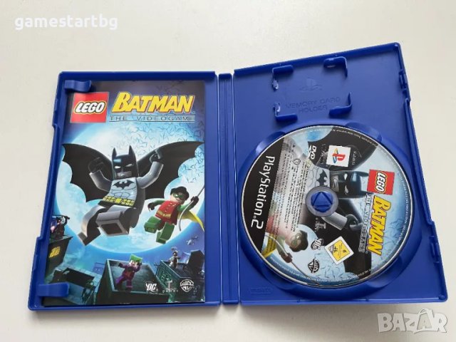 Lego Batman за PS2, снимка 3 - Игри за PlayStation - 49477957