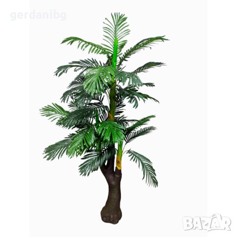 Изкуствено дърво - палма Gerdani BG, 170см, Зелен, снимка 2 - Стайни растения - 41731796