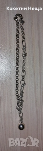 Дамски масивен синджир 38гр, снимка 2 - Колиета, медальони, синджири - 53818327