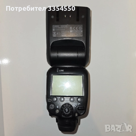 Canon Speedlite 600EX-RT, снимка 3 - Батерии, зарядни - 52528211