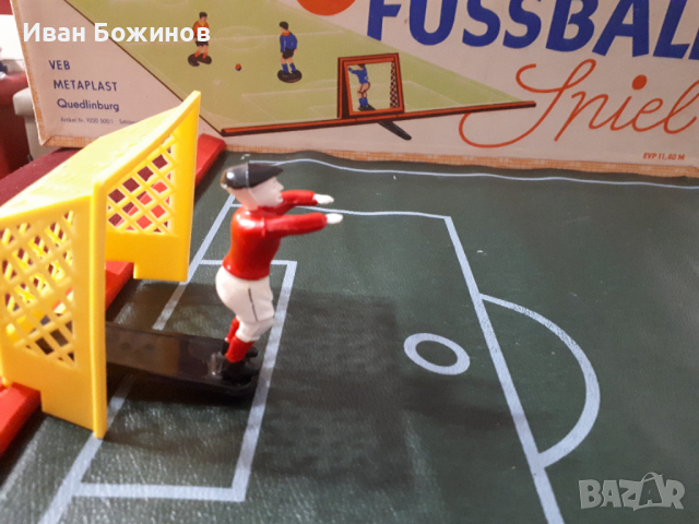 Стара соц игра ФУТБОЛ от ГДР / DDR.+ 2 игри с топче., снимка 4 - Колекции - 36299759