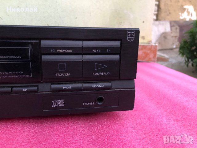Philips cd 600 плеър , снимка 4 - Аудиосистеми - 40972836