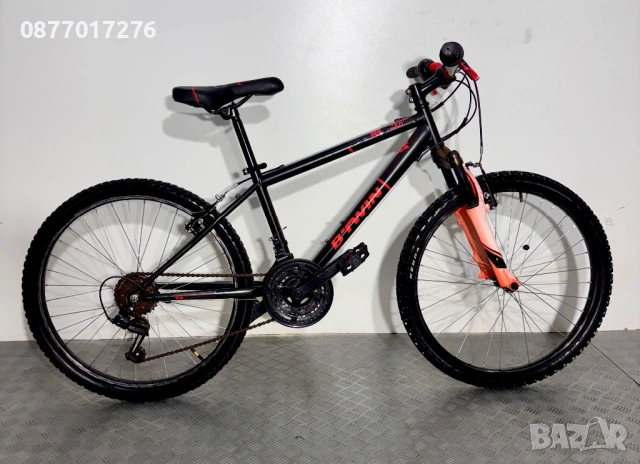 Велосипед Btwin 24 цола/ колело, снимка 5 - Велосипеди - 53753958