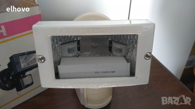 Лампа с датчик 150W, снимка 3 - Прожектори - 39572338