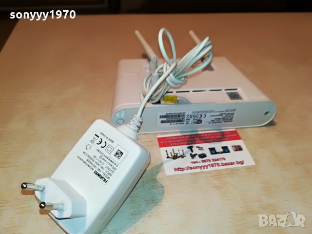 4G HUAWEI 4G ROUTER-бял с бели антени 2708211836, снимка 5 - Рутери - 33942788