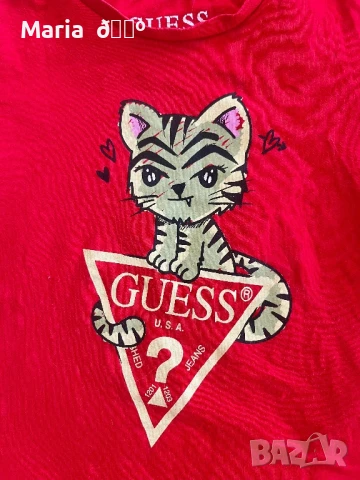 Детска блуза GUESS, снимка 4 - Бебешки блузки - 51173235