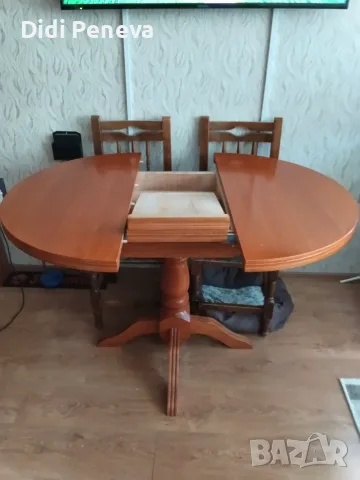 Продавам масивна маса , снимка 2 - Маси - 55840783