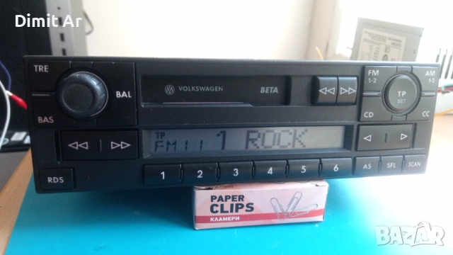 Радио VW BETA 5 , снимка 2 - Аксесоари и консумативи - 52244632