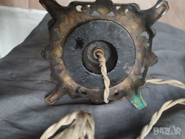 стара настолна лампа , снимка 5 - Настолни лампи - 35957803