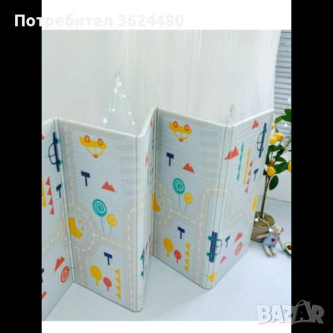 Водоустойчива подложка за игра - сгъваемо шарено килимче , снимка 6 - Други - 52773814