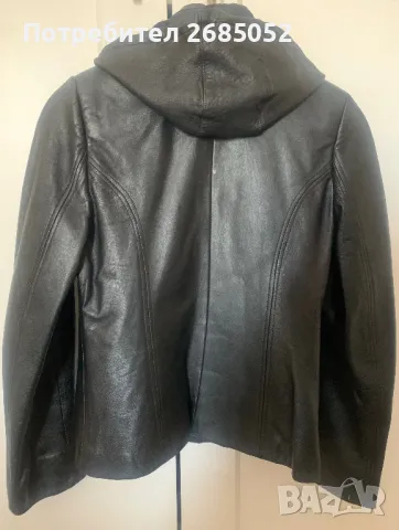 Дамско яке от естествена кожа размер S, снимка 2 - Якета - 49244595
