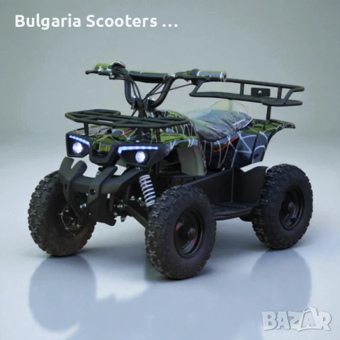 Детско Електрическо ATV TOURIST 1200W / 36V / 12Ah - Black