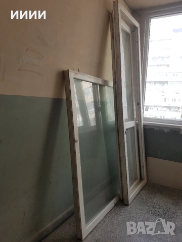 ПВЦ дограма врата с каса и прозорец