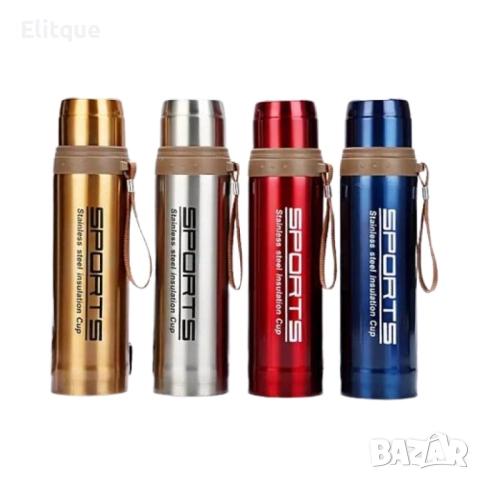 Нов дизайн вакуумен спортен термос от неръждаема стомана 750ml., снимка 9 - Други - 52894801