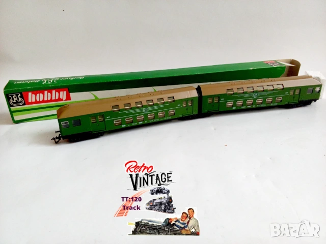 Влакчета локомотиви вагони Мащаб ТТ, снимка 7 - Колекции - 53444734