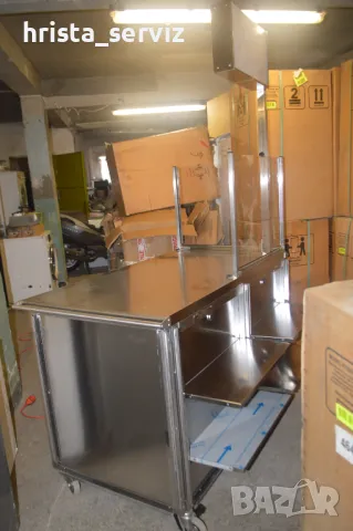 Кетърингова маса с мобилна мивка, снимка 9 - Обзавеждане за заведение - 47927648