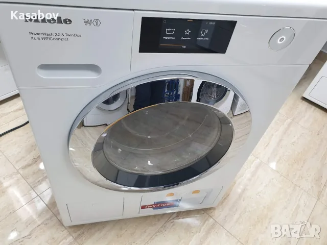 Miele - 9кг - WiFi - TwinDos - Пералня Миеле 12м Гаранция, снимка 3 - Перални - 55956920
