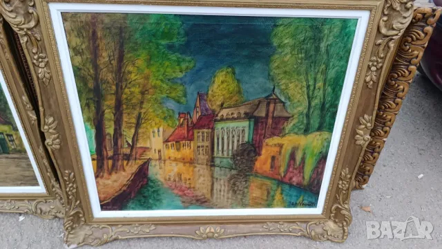 Картини маслени, снимка 4 - Антикварни и старинни предмети - 47905919