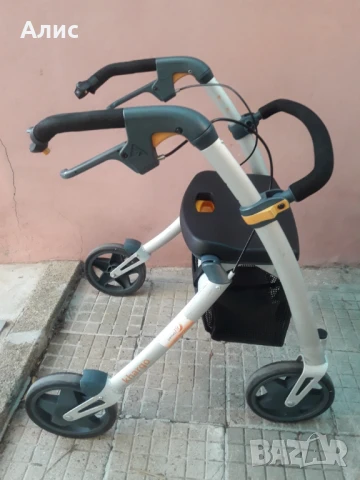 алуминиев ролатор, снимка 7 - Ролатори - 51232985