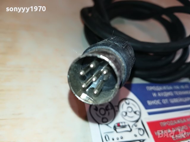 АУДИОКАБЕЛ 2МЕТРА 6-ТИЦИ ОТ ГЕРМАНИЯ 1703231719, снимка 2 - Други - 40037267