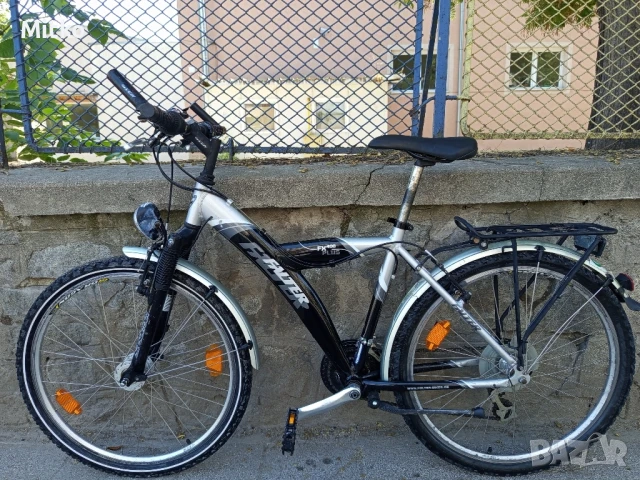26 цола алуминиев велосипед с 21 скорости усилени капли амортисьори предни като нов 