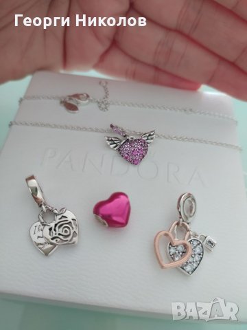Сребърен оригинален талисман PANDORA s925ale, снимка 1