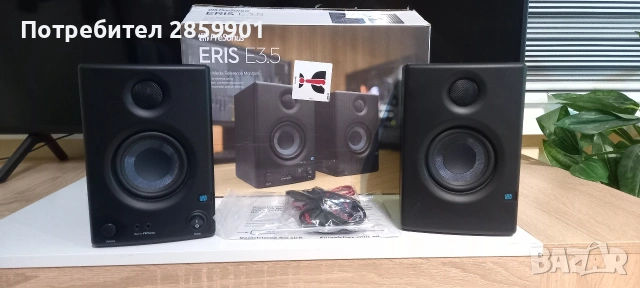Продавам студийни монитори PreSonus Eris E3.5 – чисто нови