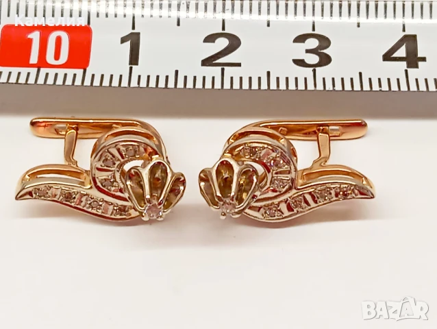 Руско злато , снимка 3 - Обеци - 50543464