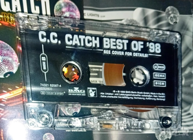 C.C. CATCH Best of '98, снимка 2 - Аудио касети - 53515020