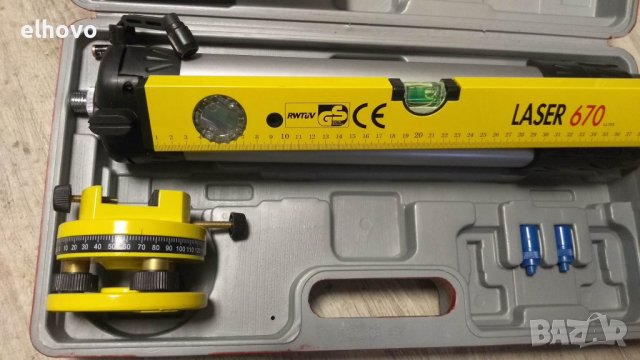 Лазарен нивелир LASER 670, снимка 2 - Измервателни инструменти - 39252677
