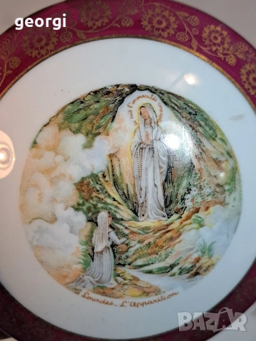 порцеланова бижутерка Limoges 32/4, снимка 3 - Антикварни и старинни предмети - 53217979