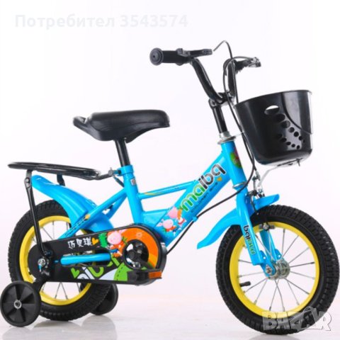 Детски велосипед Maibeki с кош в предната част C BIKE4, снимка 1 - Детски велосипеди, триколки и коли - 44385127