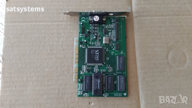 Видео карта S3 Virge Sparkle SP765 REV:F 2MB PCI, снимка 6 - Видеокарти - 37407666
