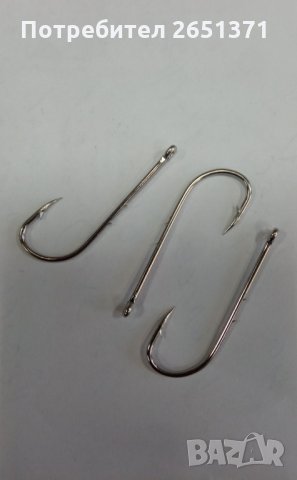 Куки за хищна риба FTK – 10 броя - 3 лв. Размери: 2/0, 1/0