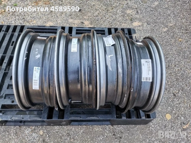 4бр. Оригинални железни джанти 15цола 3x112.5 за Smart, снимка 5 - Гуми и джанти - 51808338