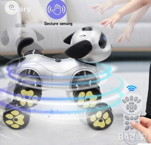 Интеракртивно куче робот, снимка 4 - Електрически играчки - 53113113