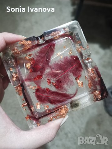 Пепелници от епоксидна смола. Различни дизайни , снимка 4 - Други - 39838614