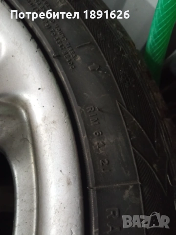 Гуми с джанти за Мерцедес 16 цолови, снимка 2 - Гуми и джанти - 53851382