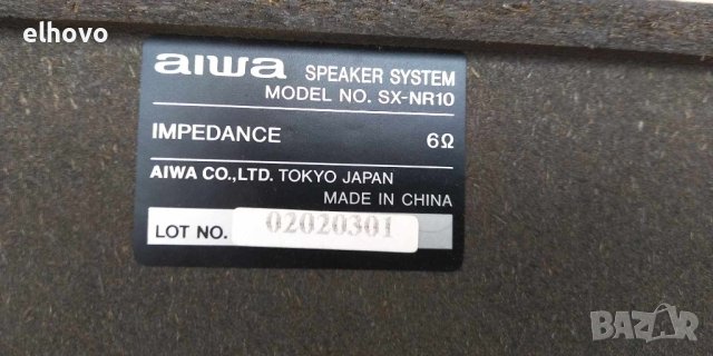 Тонколони AIWA SX-NR10, снимка 2 - Тонколони - 44273417