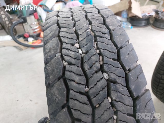 1 бр.гума задна шарка Hankook 205 75 17.5 dot 4318, снимка 1 - Гуми и джанти - 44473543