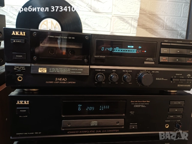 Akai AM-32, CD-37,GX-65., снимка 8 - Аудиосистеми - 53441692