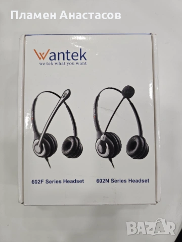 Wantek USB слушалки с микрофон – 3-в-1 (USB / Type-C / 3.5 мм), шумопотискащ микрофон, снимка 7 - Слушалки и портативни колонки - 53296229