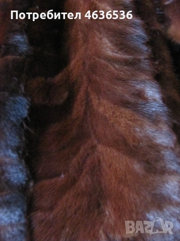 Дамско палто , кожух естествен косъм, норка,шведска фирма, снимка 14 - Палта, манта - 53112379