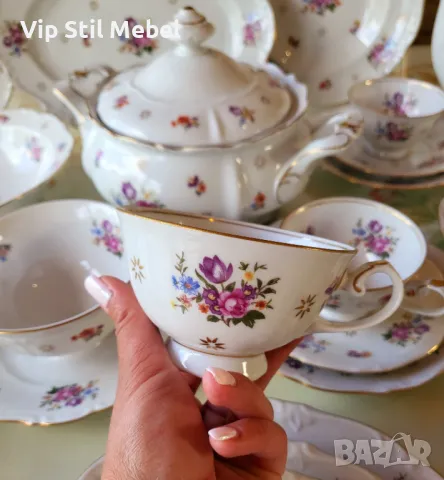 Немски сервиз за хранене и кафе/чай Reichenbach , снимка 13 - Сервизи - 50016149