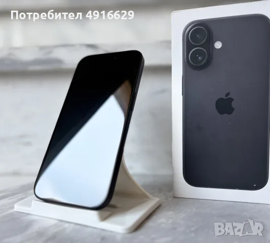 iPhone 16 128GB - Като Нов 100% Battery , снимка 5 - Apple iPhone - 56019581
